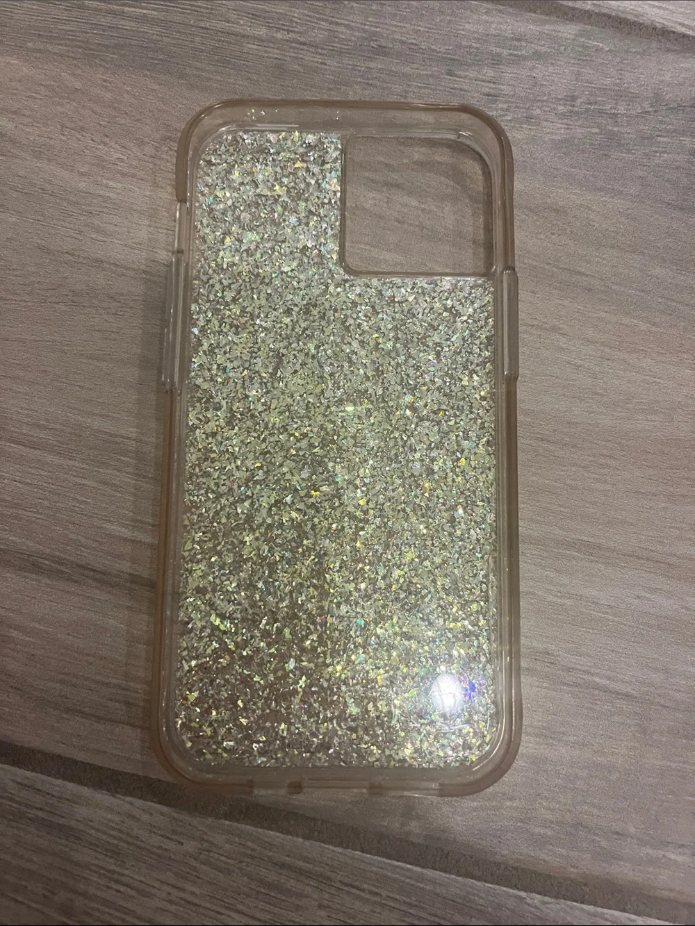case-mate Gold Glitter Phone Case